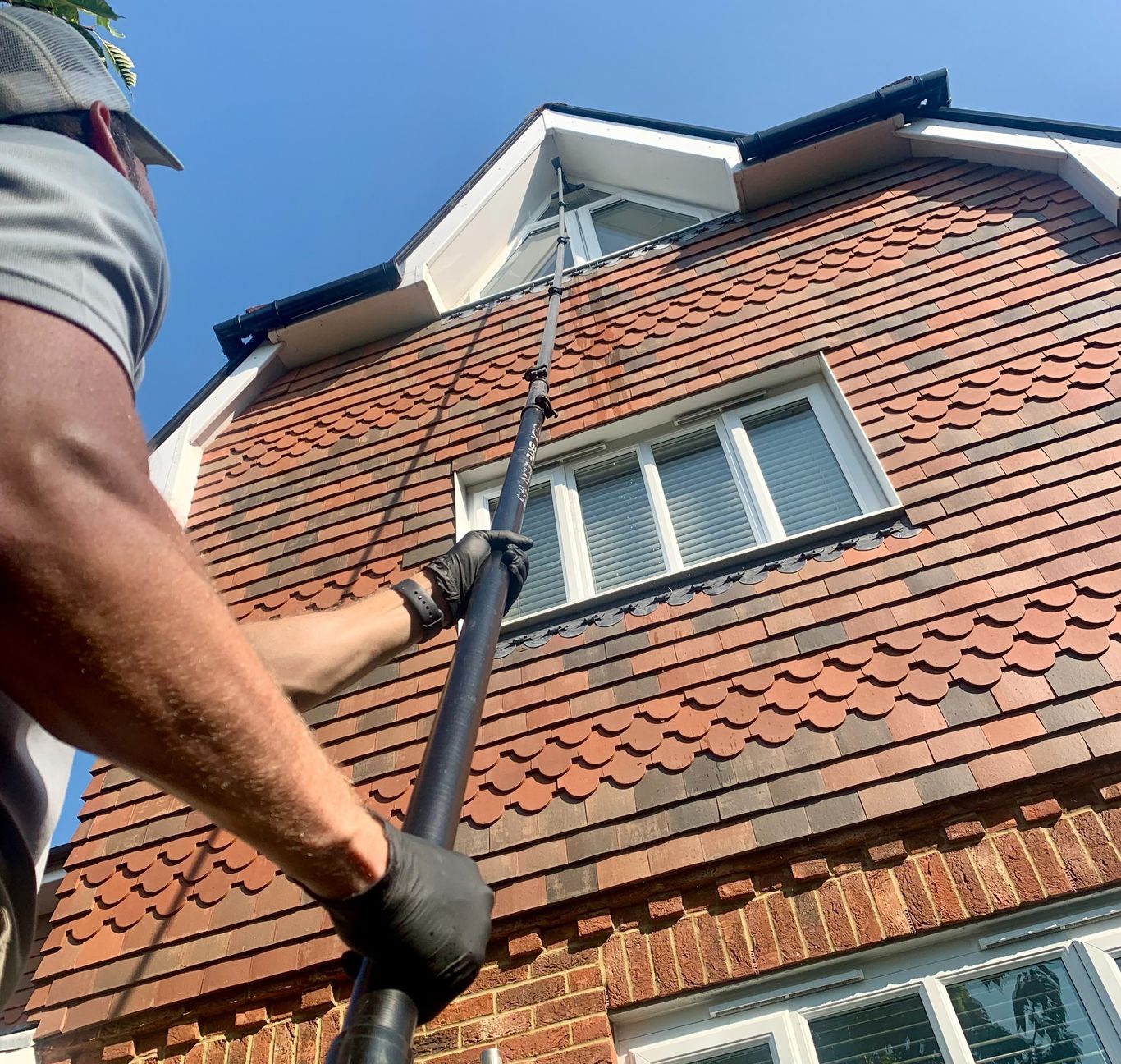 Aquatek Team Working At A Home In Ashford Surrey